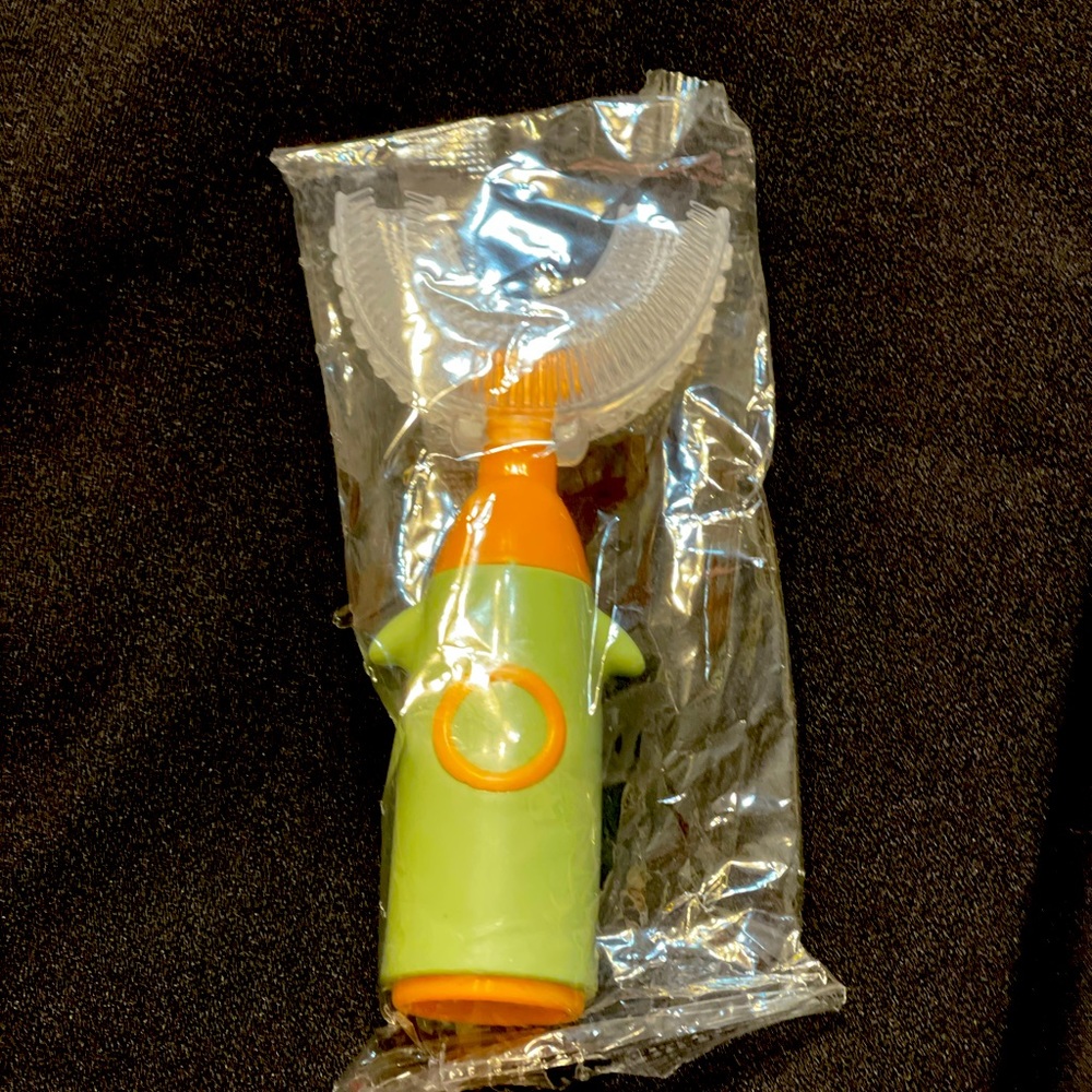 Set of two U Shaped Children’s toothbrushes